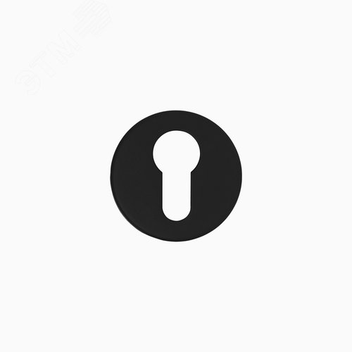 Накладка для ц/м АЛЛЮР 1800ET BL матовый черный - фото 1