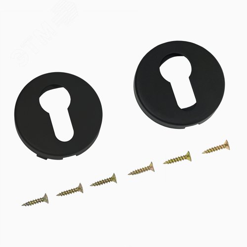 Накладка для ц/м АЛЛЮР 1800ET BL матовый черный - фото 2