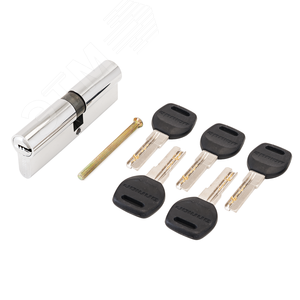 Изображение товара Механизм цилиндровый для врезных замков, АЛЛЮР HD F 70-5К CP хром (шт)