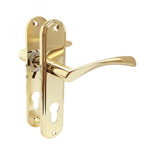 Комплект ручек АЛЛЮР 103-1 61,5 мм GP латунь - фото 1