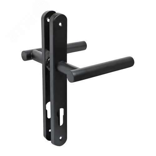 Ручка на планке БУЛАТ РФ 85.30.10.02НС черный AISI 201 INOX - фото 1