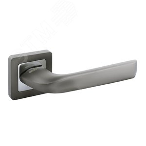 Изображение товара Ручка на квадратной накладке (комплект). АЛЛЮР АРТОДРИ MBN (2440) графит (шт)