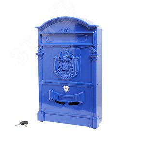 Ящик почтовый АЛЛЮР №4010 синий