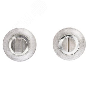 Изображение товара Завертка-фиксатор сантехническая для защелок, замков, задвижек к ручкам АЛЛЮР АРТ BK-R1 AS (31122) состаренное серебро (шт)