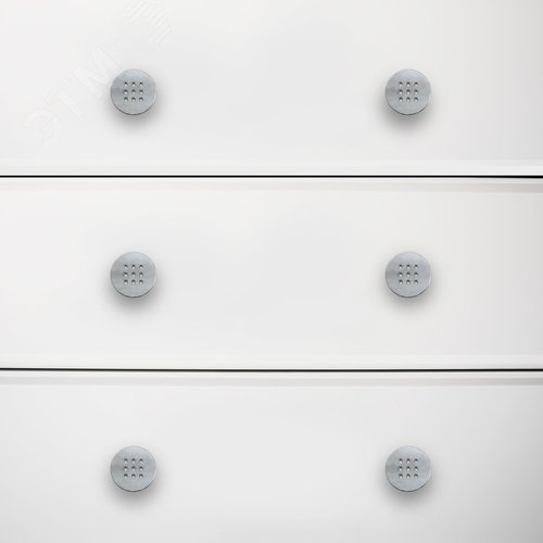 Ручка-кнопка мебельнаяStahlBuro A507 2шт., CP хром - фото 6