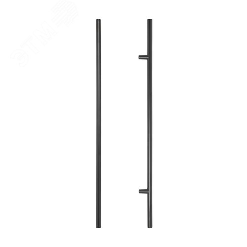 Ручка-скоба мебельная StahlBuro A8925-320 2шт., BL матовый черный - фото 5