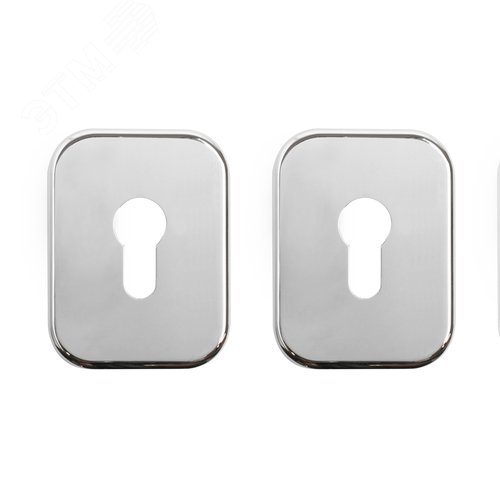 Накладка для ц/м (пара) БУЛАТ НДЦ 04.04 ФОРТЕ  хром - фото 1