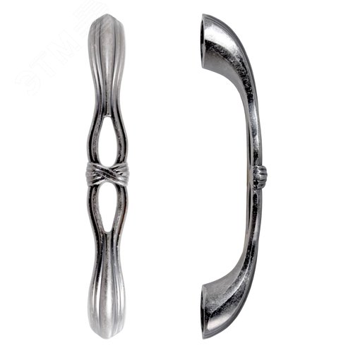 Ручка-скоба мебельная StahlBuro C2533-96 2шт., AS состаренное серебро - фото 2