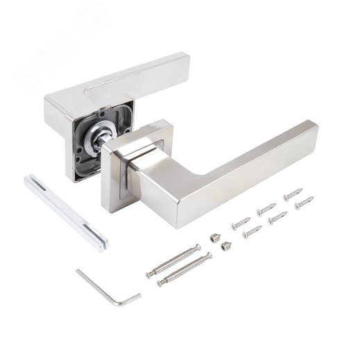 Комплект ручек  СТАНДАРТ P72 SN мат.никель - фото 3