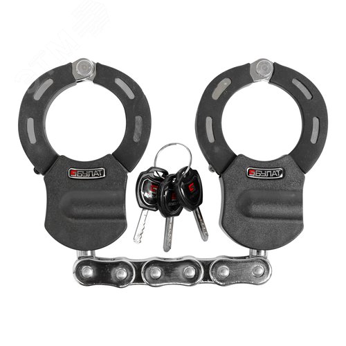 Замок велосипедный  БУЛАТ ВС 005Ц (20х15х145) - фото 1