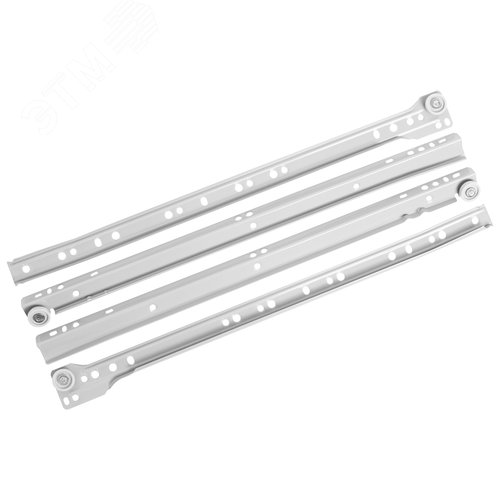 Изображение товара Направляющие роликовые StahlBuro 400/0,8 мм серый (шт)