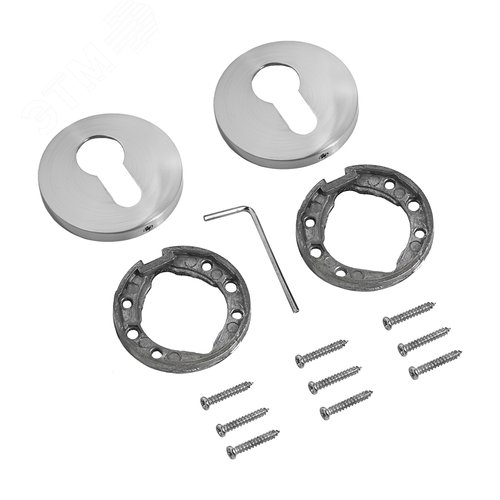 Накладка для ц/м АЛЛЮР АРТ ET-R9 SC(0290) мат.хром - фото 2