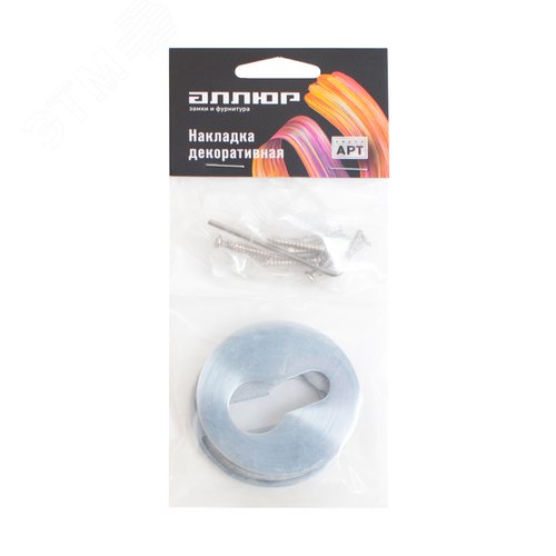Накладка для ц/м АЛЛЮР АРТ ET-R9 SC(0290) мат.хром - фото 3