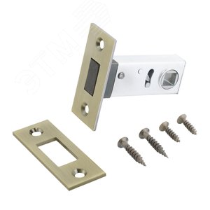 Изображение товара Защёлка АЛЛЮР АРТ L50-8M AB ст.бронза магнитная б/ручек (шт)