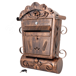 Изображение товара Ящик почтовый индивидуальный №2002 старая медь (шт)