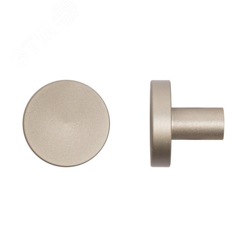 Ручка-кнопка мебельная StahlBuro AP2401 2шт., SN сатин - фото 5