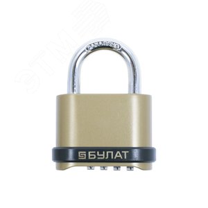 Изображение товара Замок навесной БУЛАТ ВС 564 кодовый d=7,5 мм (шт)