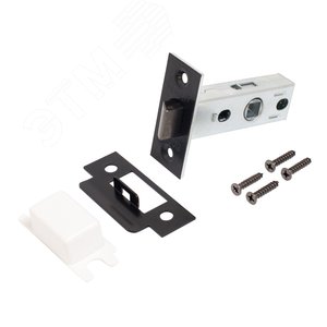 Изображение товара Защёлка АЛЛЮР АРТ L45-8 BL матовый черный торц.планка 25мм б/ручек (шт)