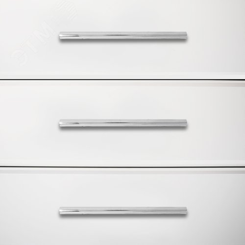 Ручка-скоба мебельная StahlBuro A8925-128 2шт., CP хром - фото 4