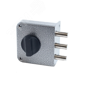 Изображение товара Замок накладной цилиндровый для деревянных дверей, АЛЛЮР ЗН1-2-3 (+) (Ф ПЛЮС) серебро (шт)