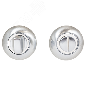 Изображение товара Завертка-фиксатор сантехническая для защелок, замков, задвижек к ручкам АЛЛЮР АРТ BK-R1 SC (3192) хром матовый (шт)