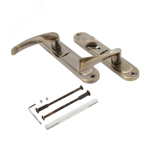 Комплект ручек АЛЛЮР 03S AB L лев - фото 4