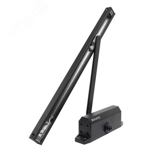 Доводчик дверной БУЛАТ ARCTIC ДД 502/4 AH-B (40-90 кг) черный - фото 5