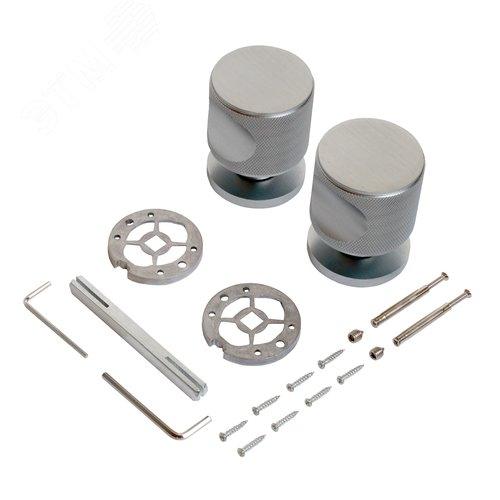 "Комплект ручек ALLUR ART COLLECTION ""MAXIMA"" MSC (58160) итал.матовый хром" - фото 5