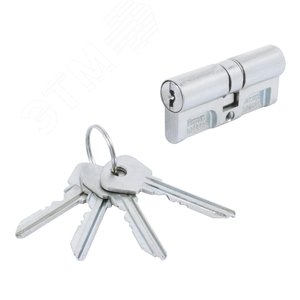 Изображение товара Механизм цилиндровый для врезных замков, СТАНДАРТ Россия МЦ 1-6С хром (шт)