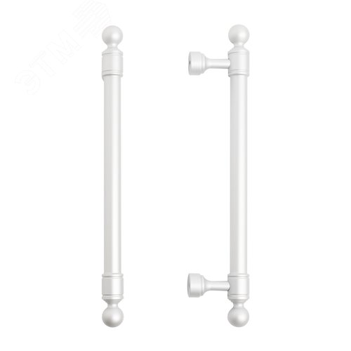 Ручка-скоба мебельная StahlBuro AP2306-128 2шт., W матовый белый хром - фото 5