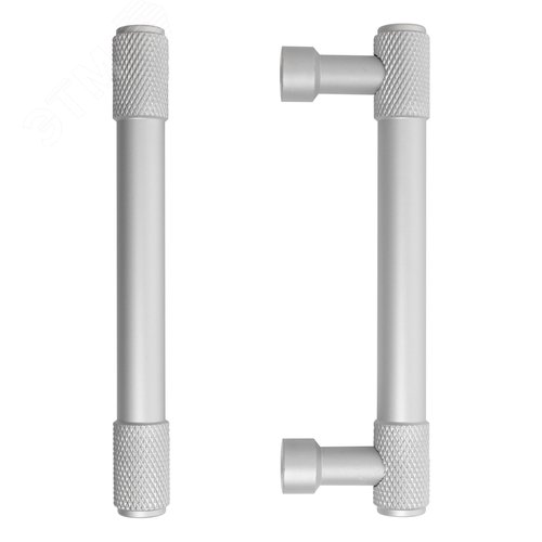 Ручка-скоба мебельная StahlBuro AP2307-96 2шт., W матовый белый хром - фото 6
