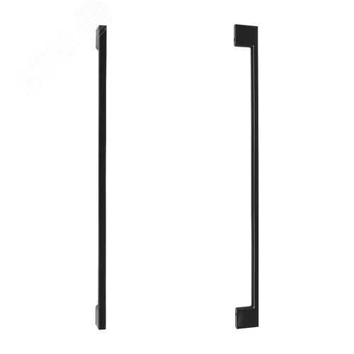 Ручка-скоба мебельная StahlBuro A302-320 2шт., BL матовый черный - фото 2