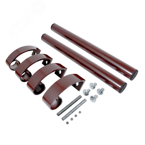 Ручка скоба БУЛАТ РС-02.345.8017 коричневый - фото 4