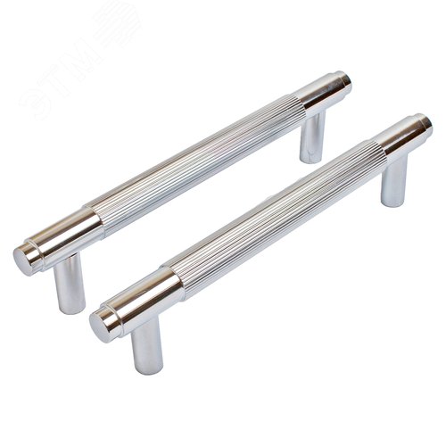 Ручка-скоба мебельная StahlBuro AP2309-128 2шт., CP хром - фото 1