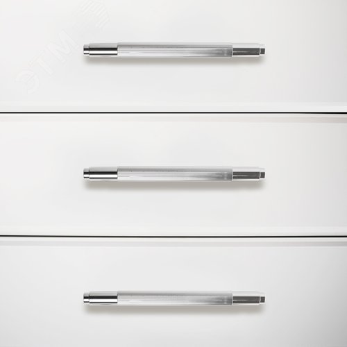 Ручка-скоба мебельная StahlBuro AP2309-128 2шт., CP хром - фото 6