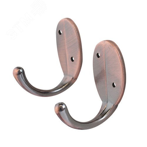 Изображение товара Крючок-вешалка СТАНДАРТ 1089 AC ст. медь (шт)