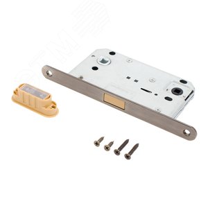 Изображение товара Защёлка магнитная АЛЛЮР АРТ 5300-MC-WC AB ст.бронза с фиксатором (шт)