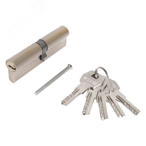 Изображение товара Цилиндровый механизм Стандарт MAX 100 (50х50) SN 5кл мат.никель (шт)