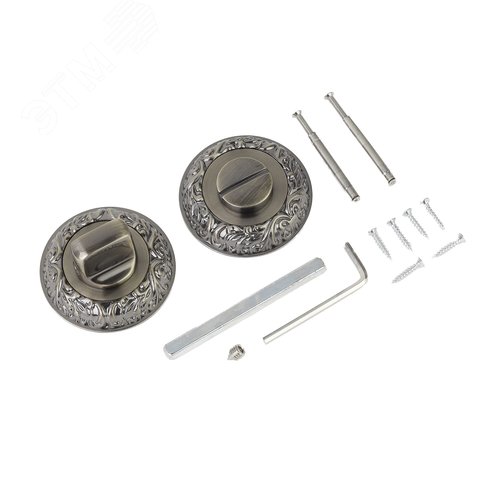 Сантехническая завертка к ручкам АЛЛЮР АРТ BK-R3 AB(К3100) ст.бронза - фото 4