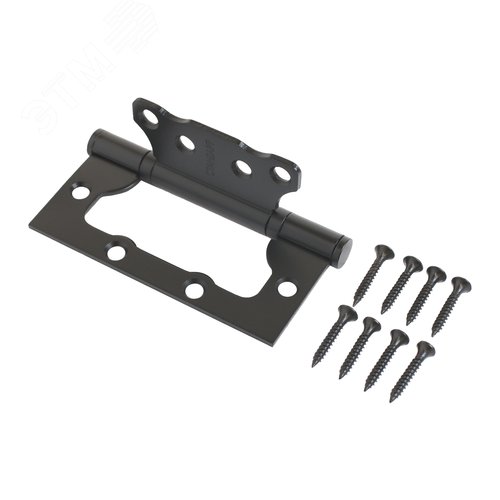 Петля дверная СТАНДАРТ 100х75х2,5мм 2BB BL мат.черный - фото 2