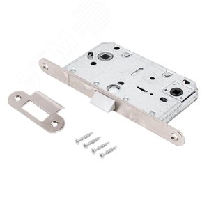 Изображение товара Защёлка Аллюр АРТ PL 96WC-50 SN мат.никель ХЕДЕР с фиксатором (шт)