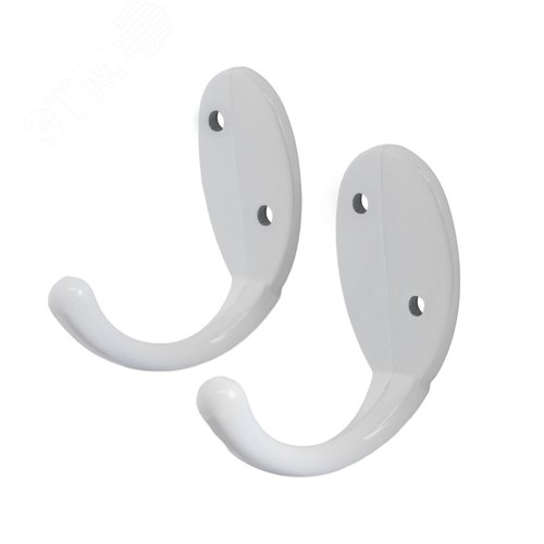 Изображение товара Крючок-вешалка СТАНДАРТ 1089 WW матовый белый (шт)