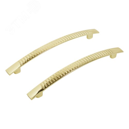 Изображение товара Ручка-скоба мебельная StahlBuro A345-128 2шт., PB золото (шт)