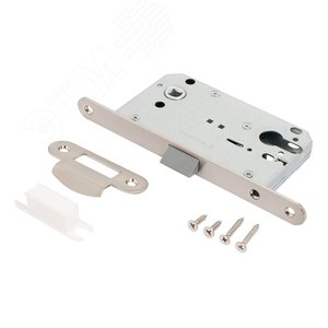 Изображение товара Защёлка АЛЛЮР АРТ 5300-P SN мат.никель без ц/м Замок врезной (шт)