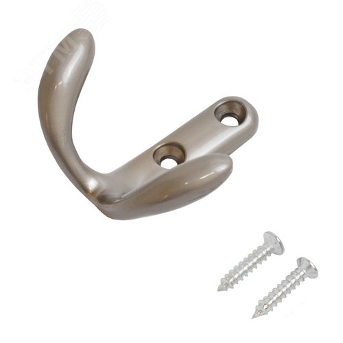 Крючок-вешалка  СТАНДАРТ 335 SN мат. никель - фото 2