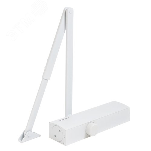 Доводчик дверной  БУЛАТ  PROFI ДД 802/5 B-W (25-120 кг) белый - фото 2