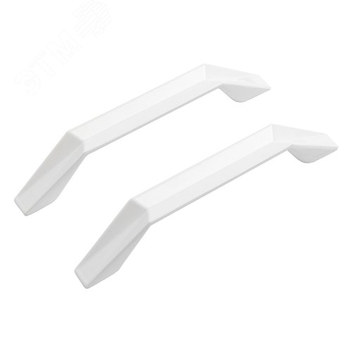 Ручка-скоба мебельная StahlBuro A108-96 2шт., WW белый - фото 1