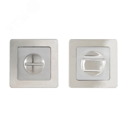 Сантехническая завертка к ручкам СТАНДАРТ P-BK-S1 SN мат.никель - фото 1