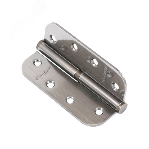 Петля дверная СТАНДАРТ 100х70х2,5 1BB-R (R14) AB ст.бронза правая - фото 1