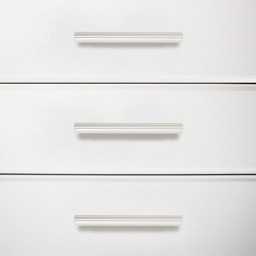 Ручка-скоба мебельная StahlBuro AP2313-96 2шт., W матовый белый хром - фото 3